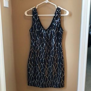 Sequin Mini Dress